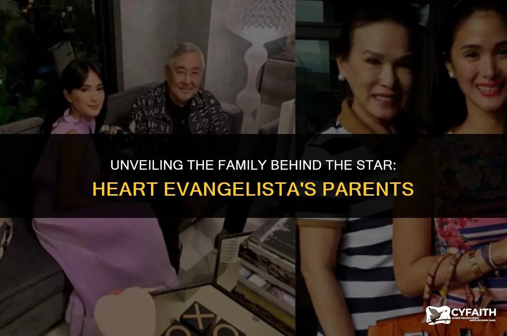 who are heart evangelista parents