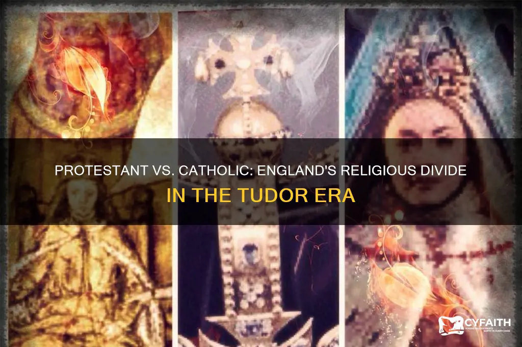 who are protestant and catholic in old england