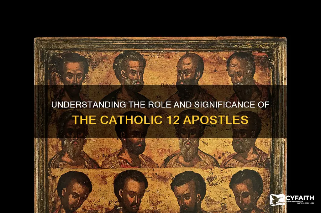 who are the 12 apostles catholic