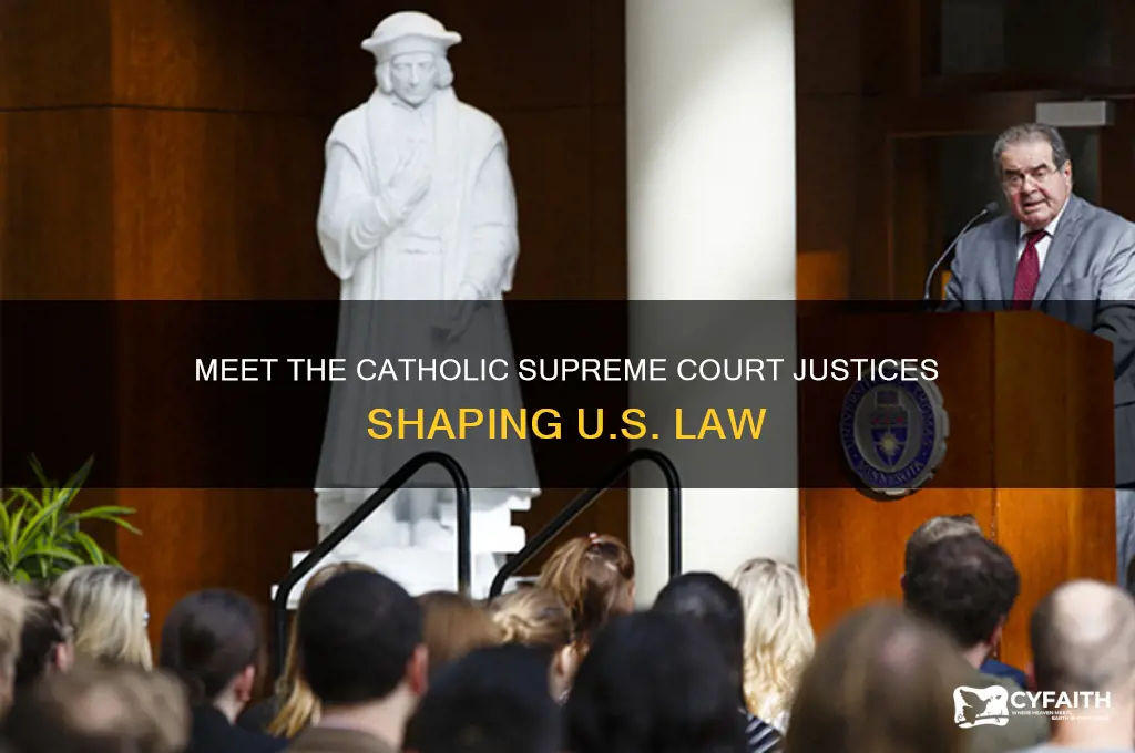 who are the 5 catholic supreme court justices