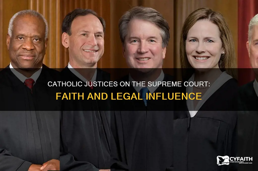 who are the catholic justices on the supreme court