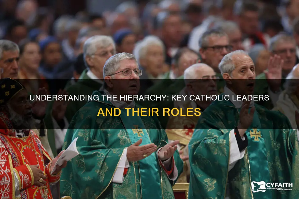 who are the catholic leaders