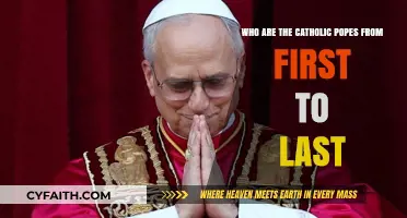 A Historical Journey Through the Catholic Popes: First to Last