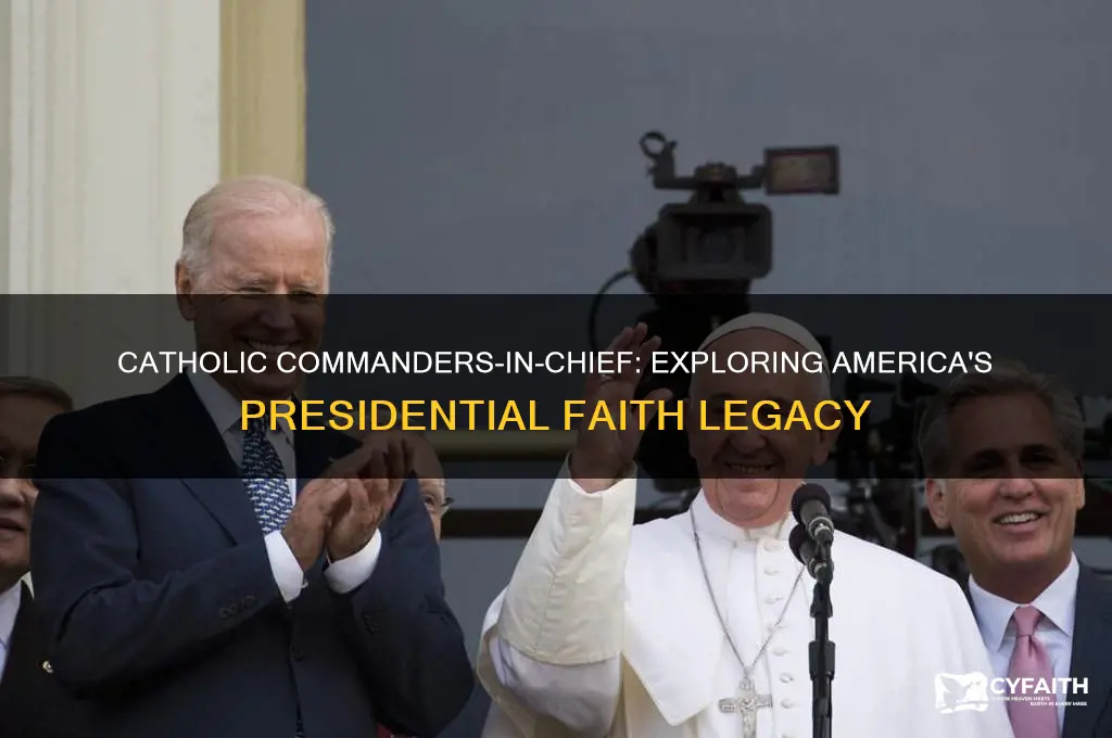 who are the catholic presidents of the united states