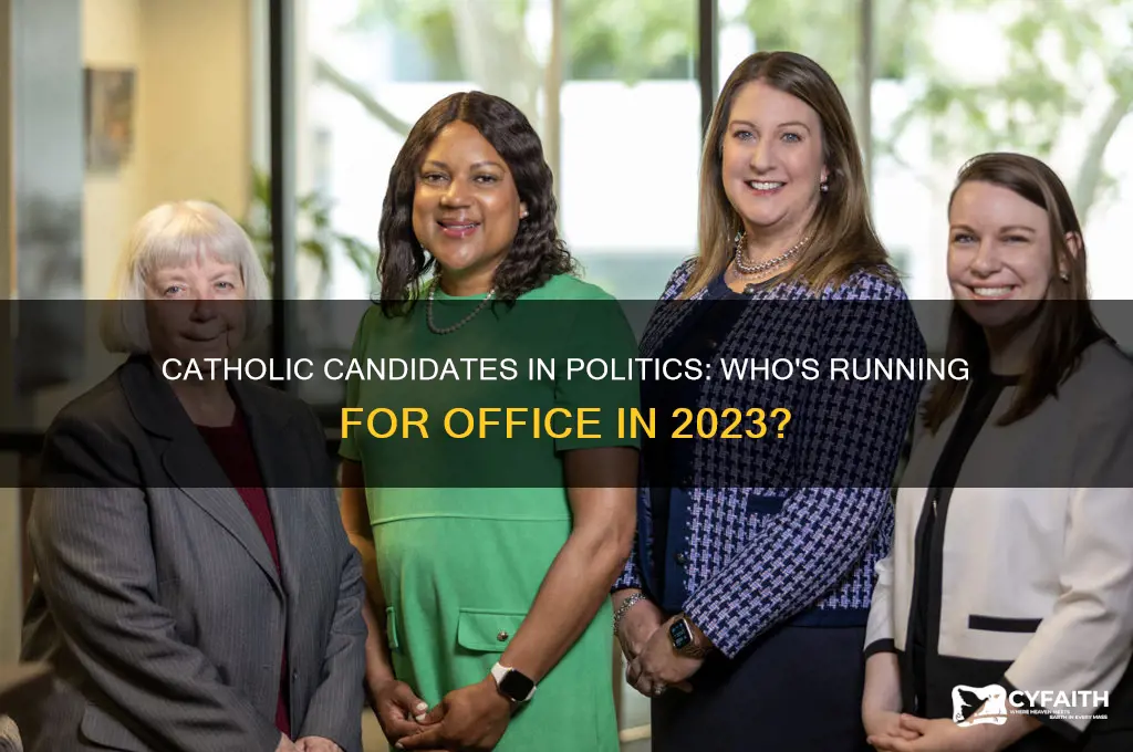 who are the catholics running for office
