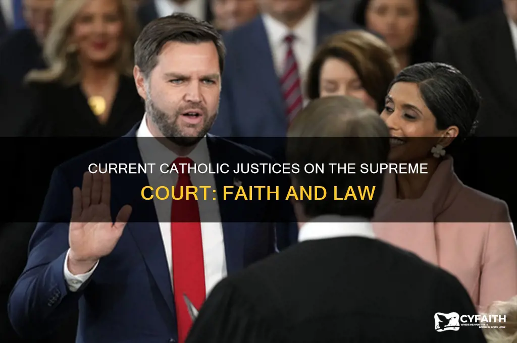who are the current catholics on the scotus