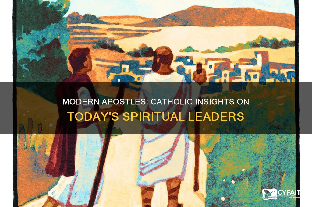 who are the modern day apostles catholic answers