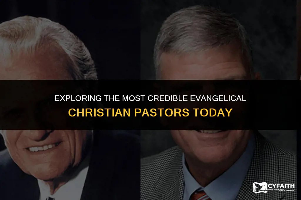 who are the most credible evangelical christian pastors