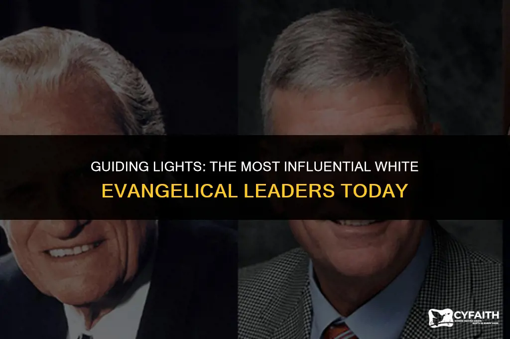 who are the most influential white evangelical leaders
