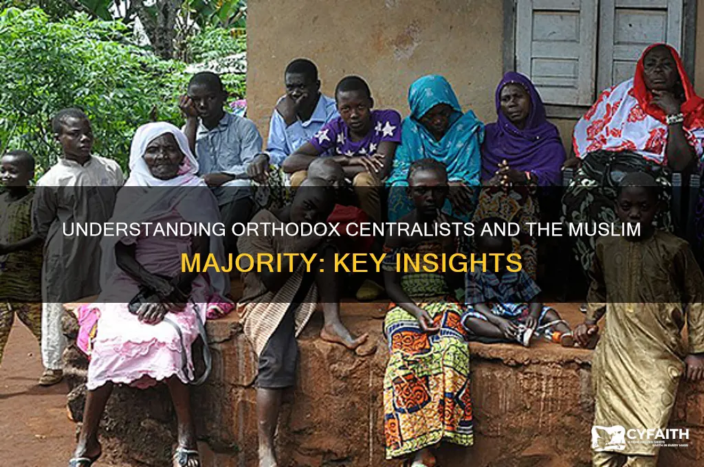 who are the orthodox centralist and majority among muslims
