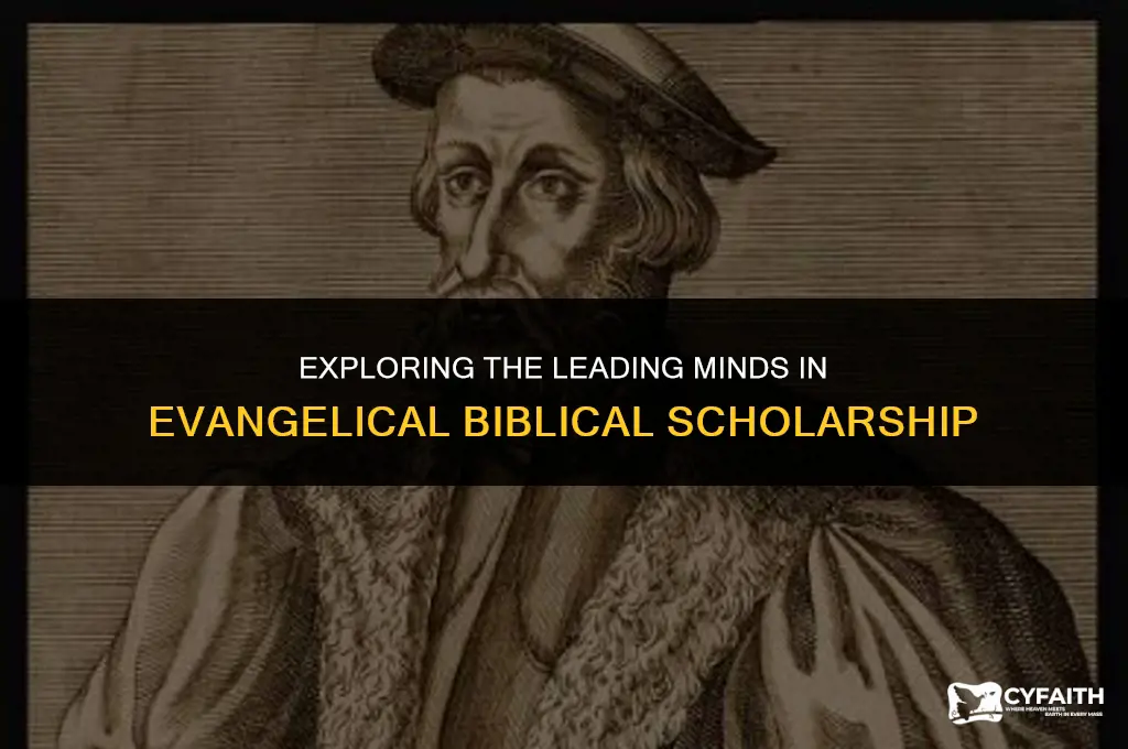 who are the top evangelical bible scholars