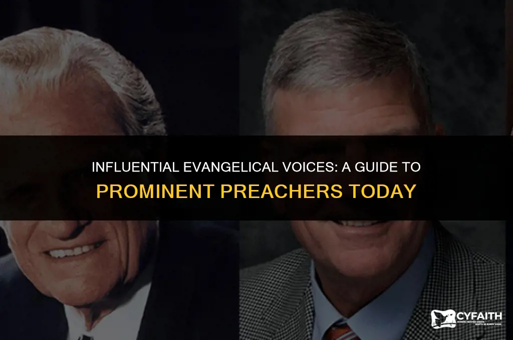 who are the top evangelical preachers