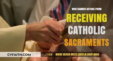 Catholic Sacraments Ban: The Actors' Exclusion Explained