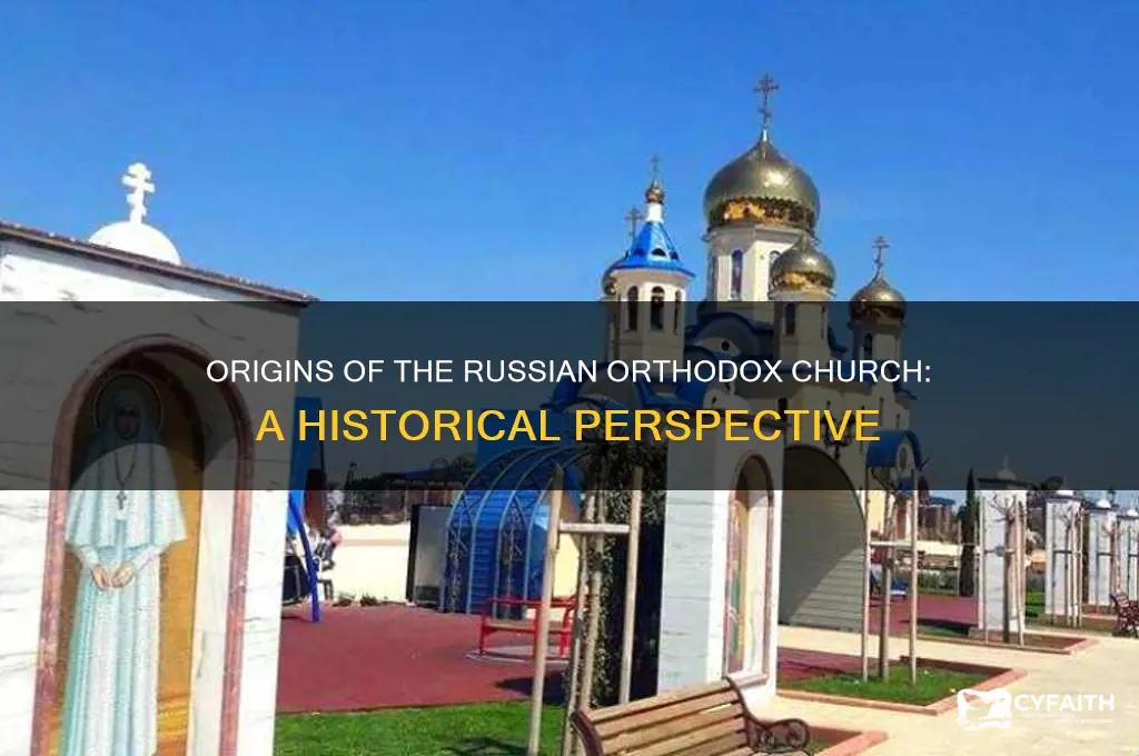 who began the russian orthodox church