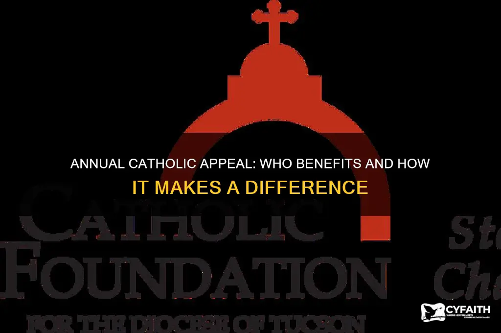 who benefits from the annual catholic appeal