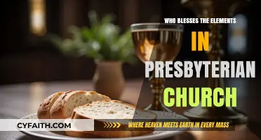 Who Sanctifies the Elements in Presbyterian Communion Services?