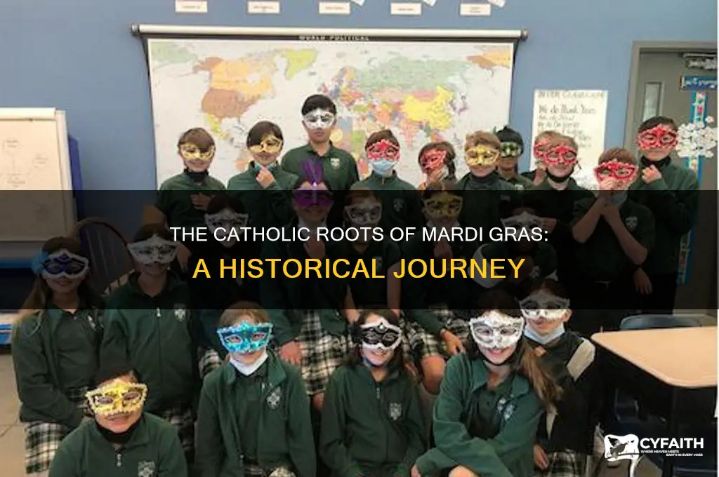 who brought mardi gras catholic