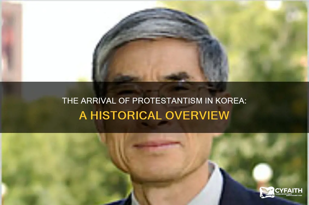 who brought the protestant religion to korea