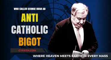 Who Accused George Bush of Anti-Catholic Bigotry?