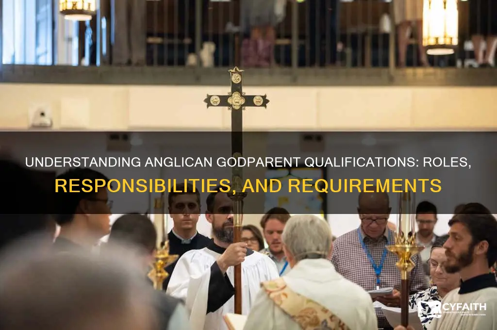 who can be godparents in the anglican church