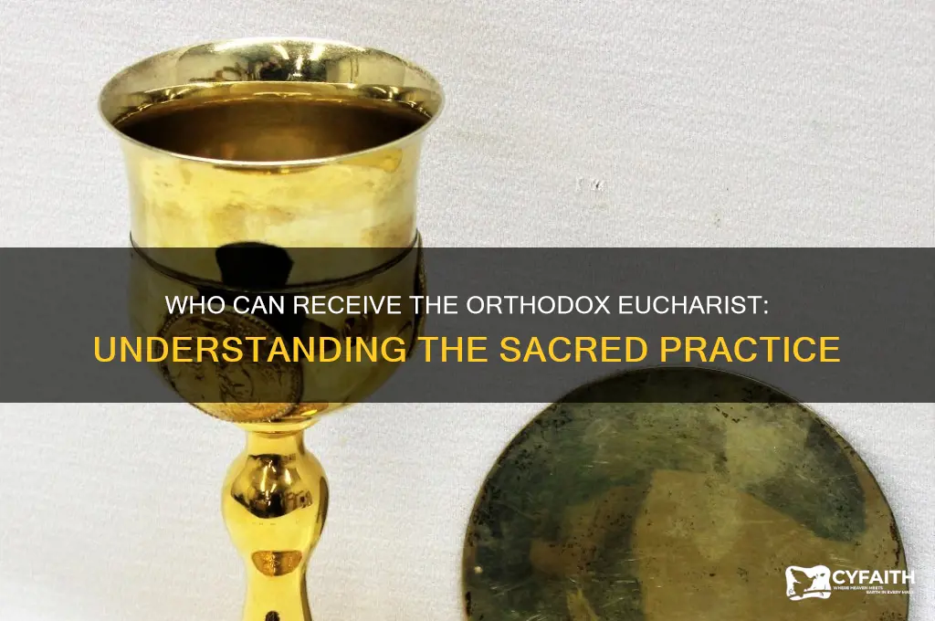 who can partake eucharist orthodox