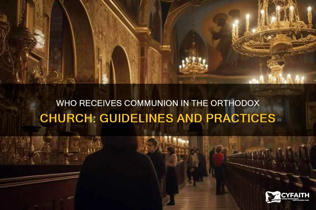 who can receive communion in orthodox church