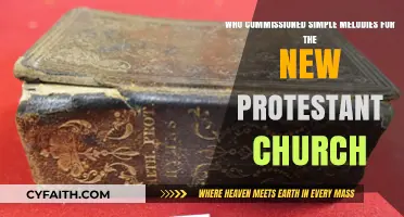 Who Commissioned Simple Melodies for the New Protestant Church?