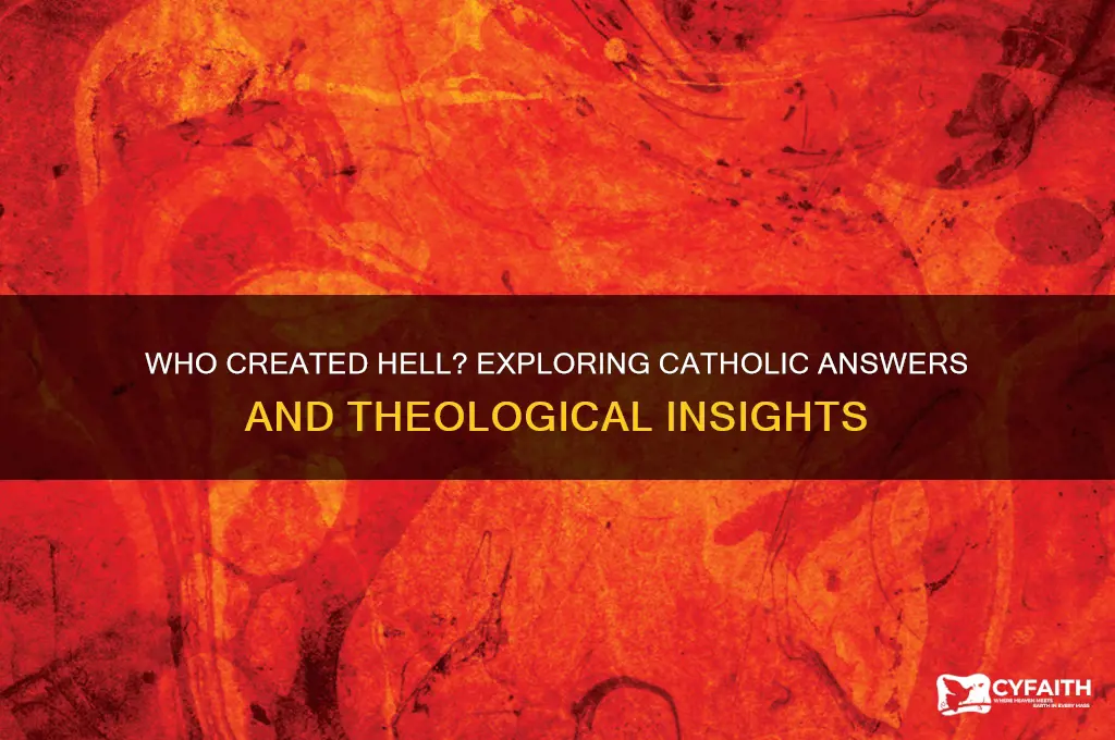 who created hell catholic answers