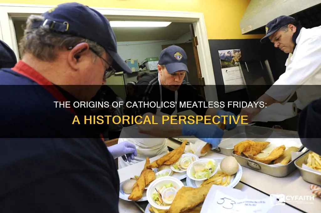 who created no eating meat on friday for catholics