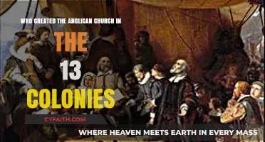 The Anglican Church's Origins in the 13 American Colonies