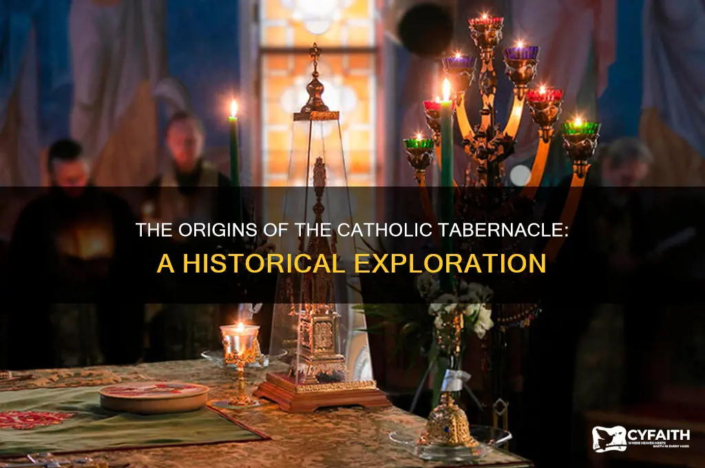 who created the catholic tabernacle