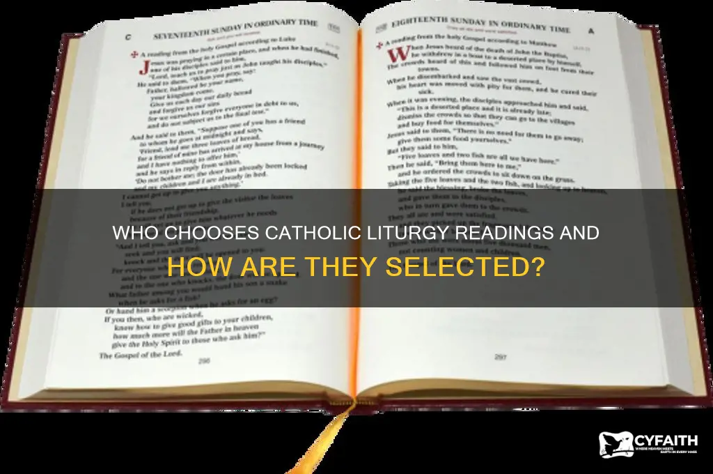 who decides what the catholic readings are