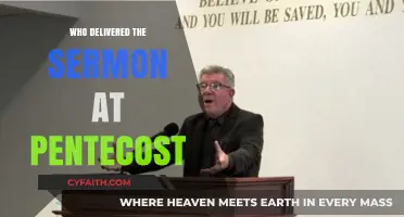 Unveiling the Mystery: Who Delivered the Sermon at Pentecost?