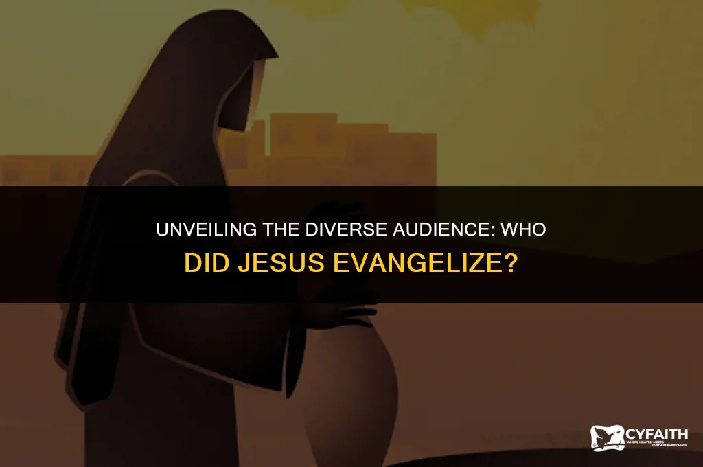 who did jesus evangelize
