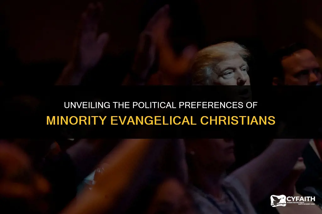 who did minority evangelical christians vote for