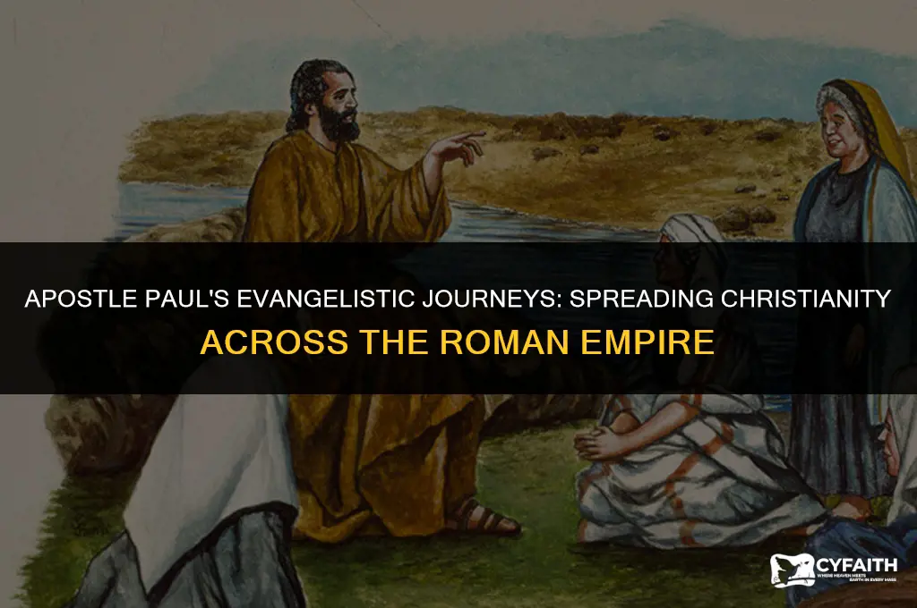 who did saint paul evangelize