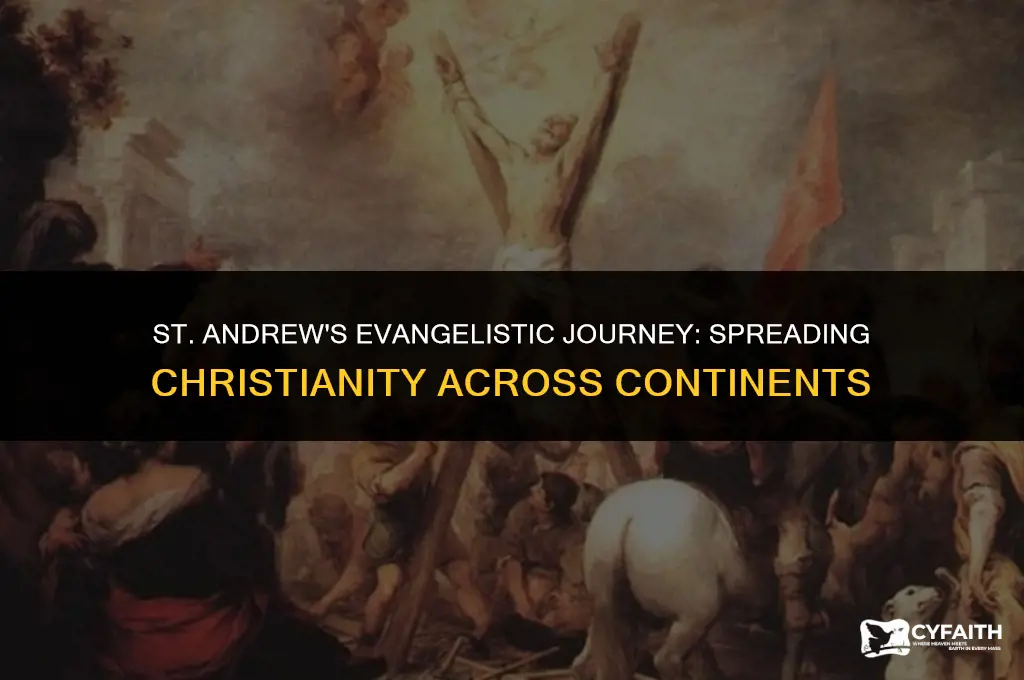 who did st andrew evangelize
