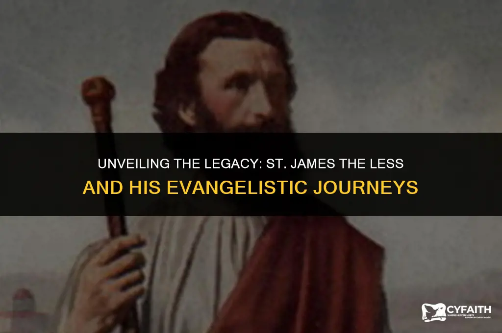 who did st james the less evangelize