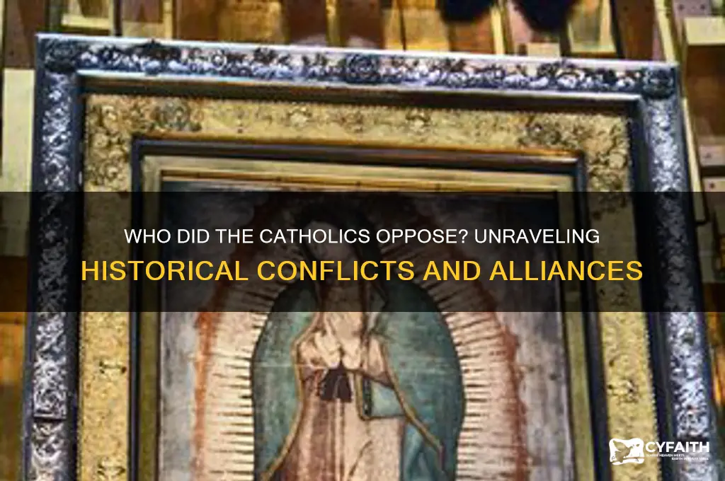 who did the catholics anf