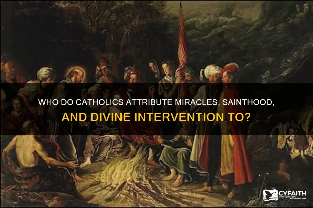 who do catholica attribute