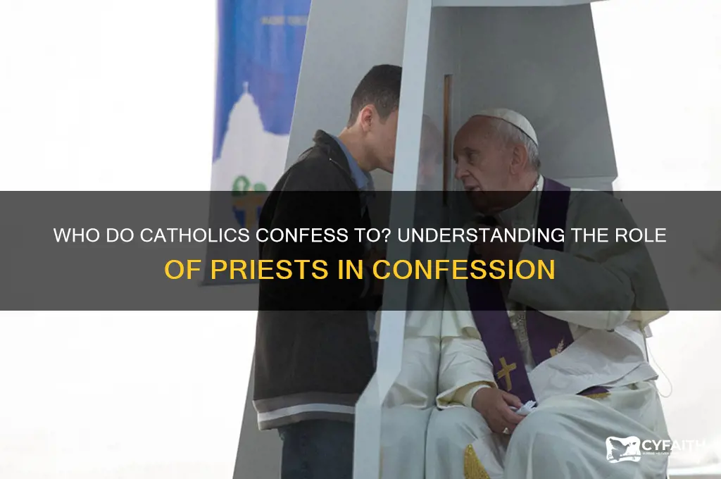 who do catholics confess