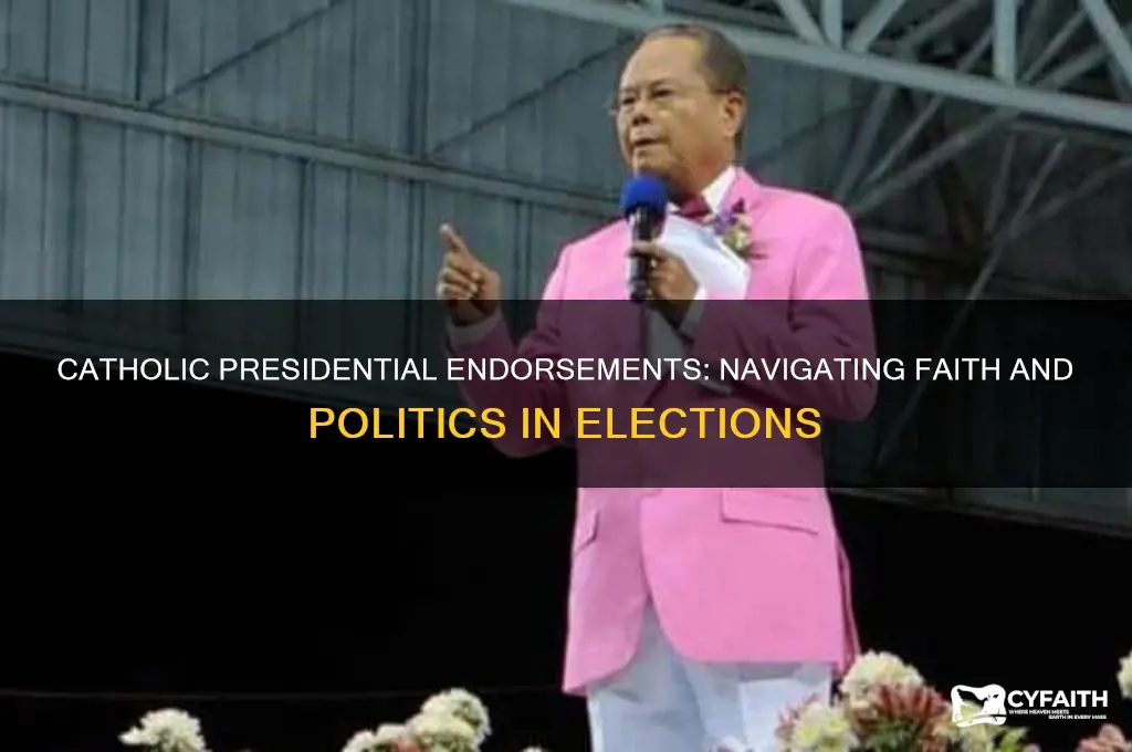 who do catholics endorse for president