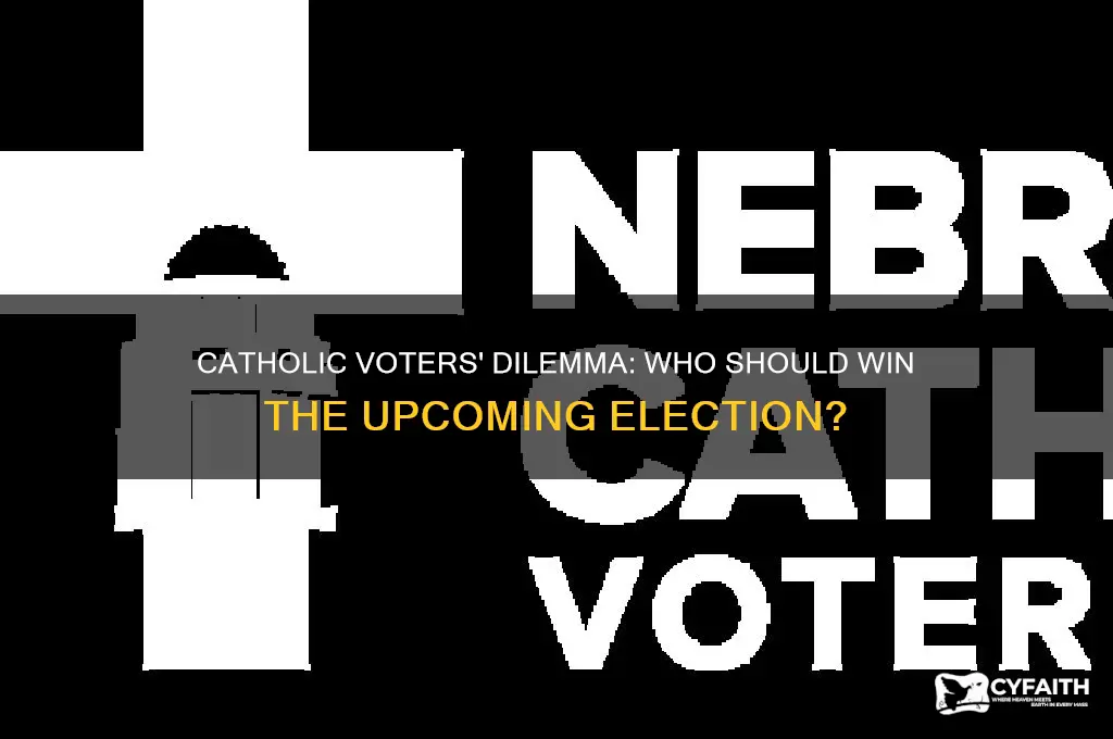 who do catholics want to win the election