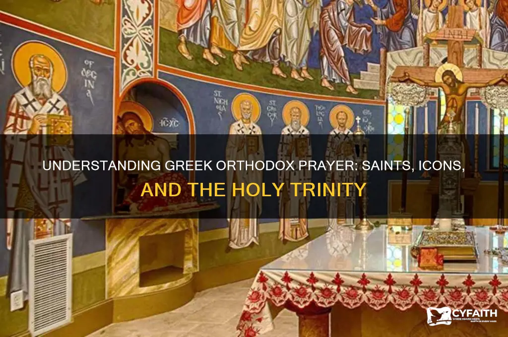 who do greek orthodox pray to
