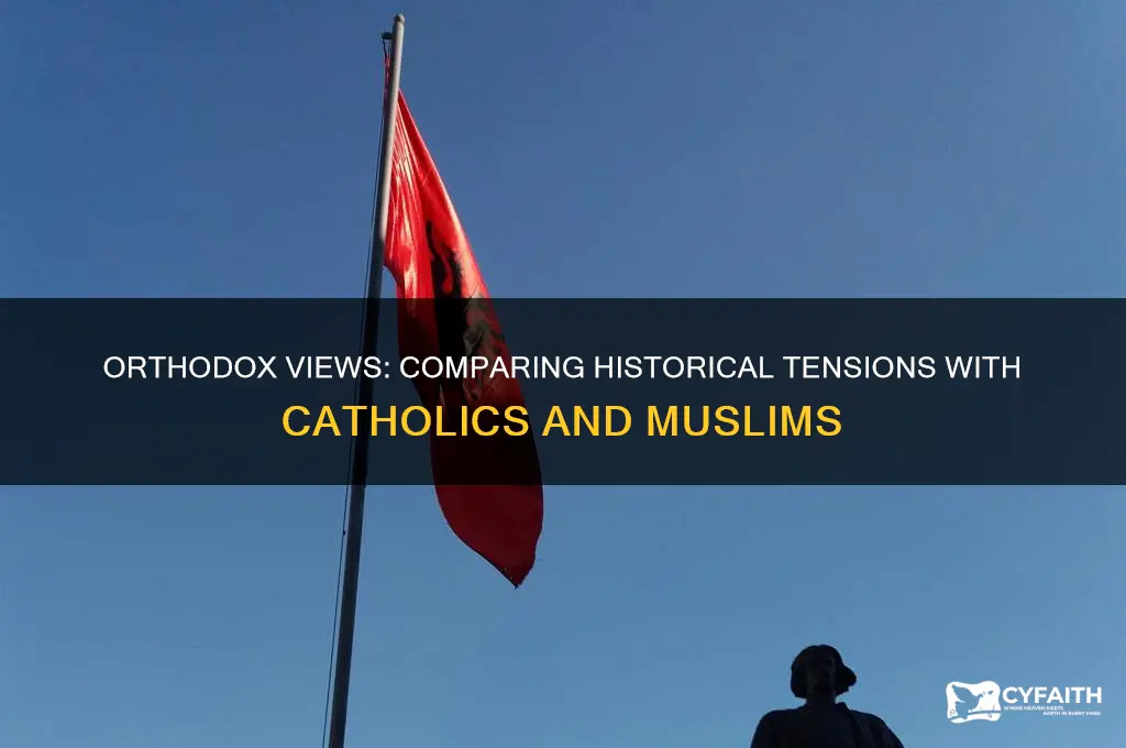 who do orthodox hate more cathlics or muslims