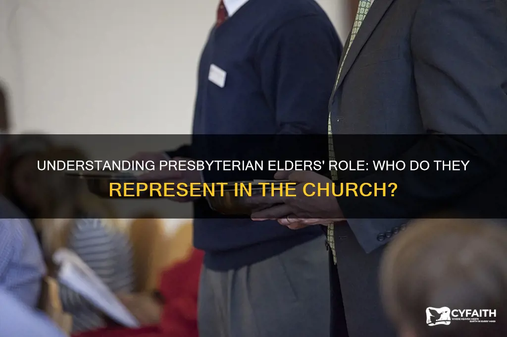 who do presbyterian elders represent