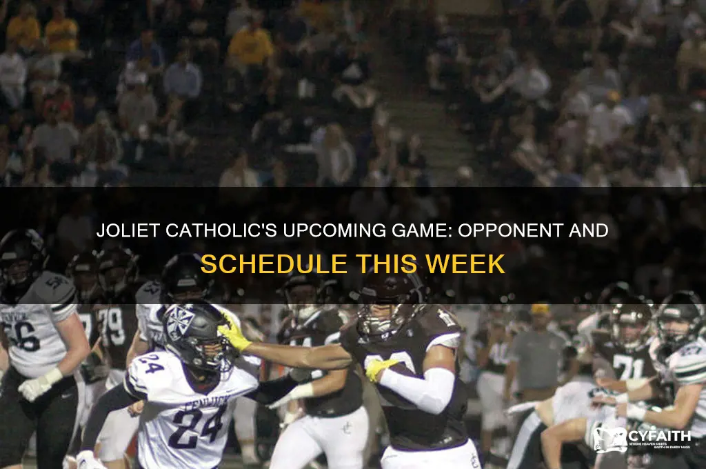 who does joliet catholic play this week