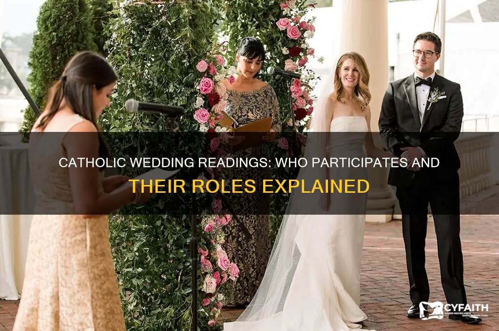 who does readings at catholic wedding