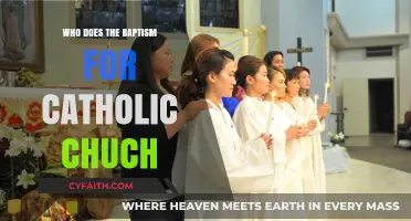 Who Performs Catholic Baptisms: Priests, Deacons, or Laypersons?