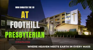 Foothill Presbyterian's ER Donor: Unveiling the Generous Contributor